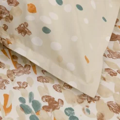 Federa cuscino quadrata in cotone (65 x 65 cm) Evasion Multicolore