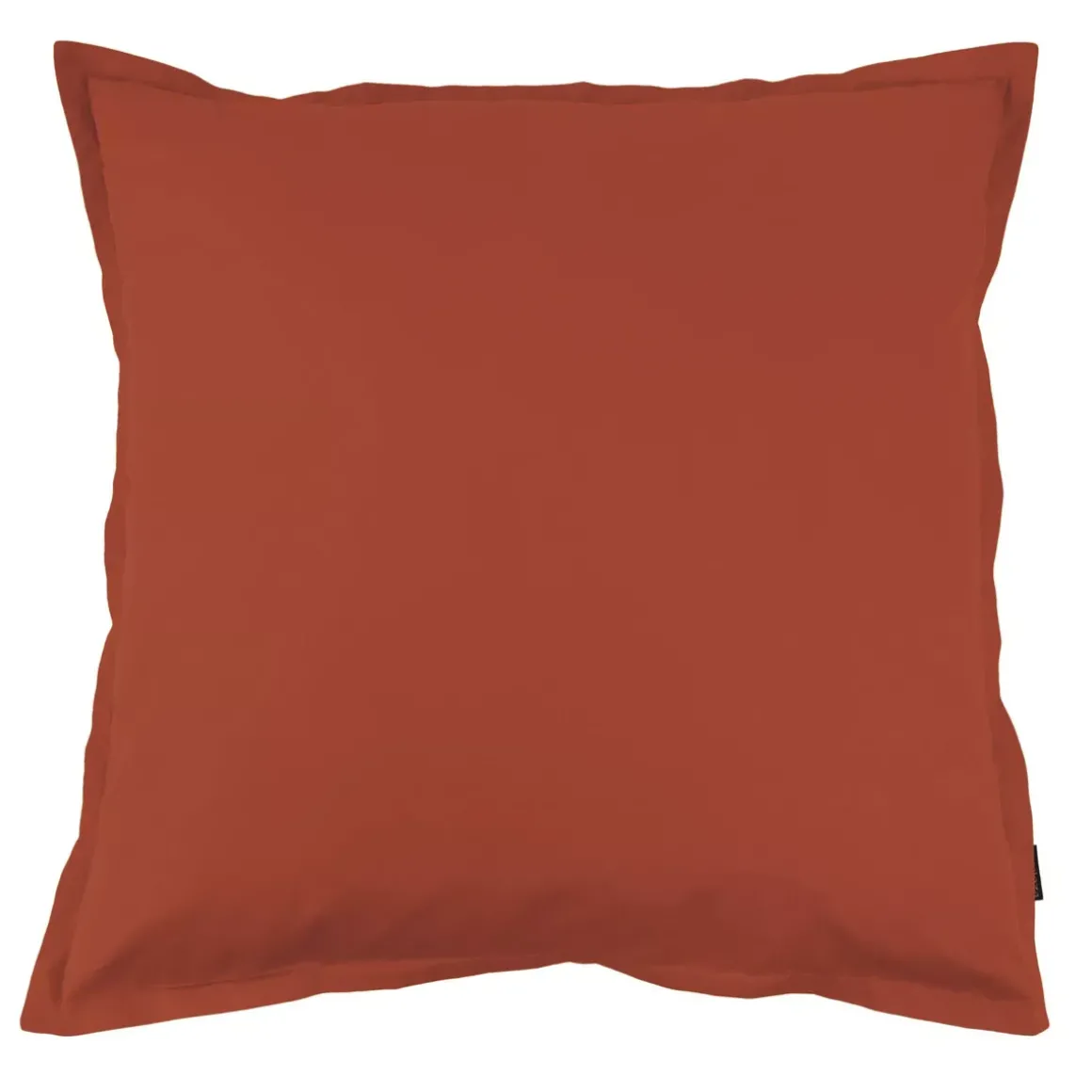 Federa cuscino quadrata in percalle di cotone (80 x 80 cm) Cali Terracotta