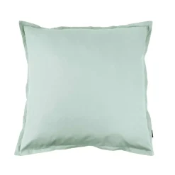 Federa cuscino quadrata percalle di cotone (65 x 65 cm) Cali Verde eucalipto