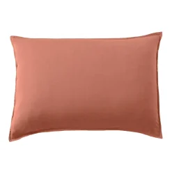 Federa cuscino rettangolare in lyocell Tencel™ lavato (50 x 70 cm) Olivia Terracotta