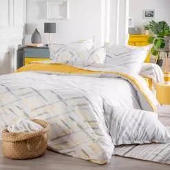 Federa quadrata cotone Vermont Bianco