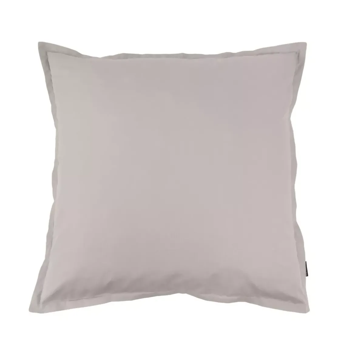 Federa quadrata percalle di cotone (65 cm) Cali Grigio chiaro