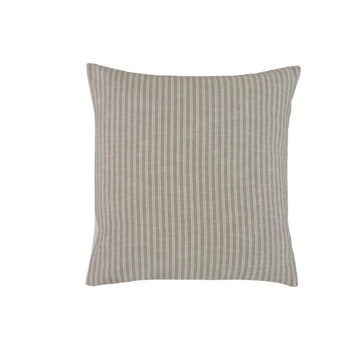 Federa quadrata reversibile in cotone testurizzato e percalle (60 x 60 cm) Alice Verde