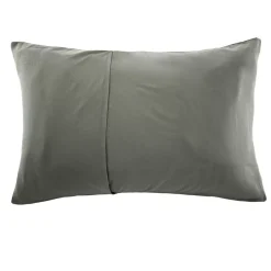 Federa quadrupla garza di cotone (50 x 80 cm) Victoria x Gaïa Verde rosmarino