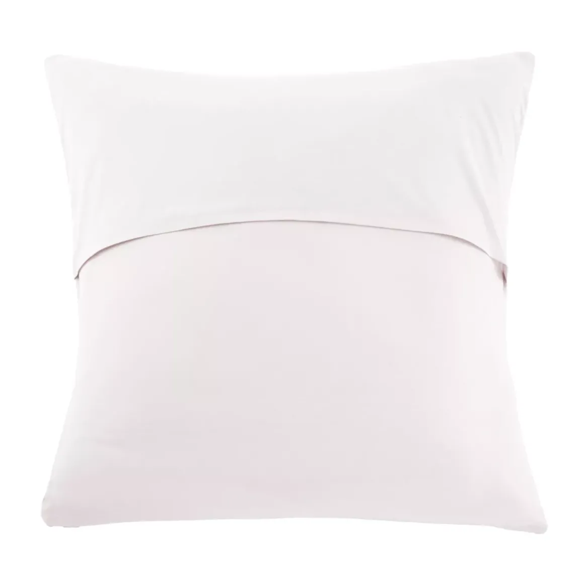 Federa quadrupla garza di cotone (80 x 80 cm) Victoria x Gaia Bianco Chantilly