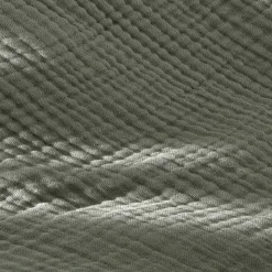 Federa quadrupla garza di cotone (50 x 70 cm) Victoria x Gaïa Verde rosmarino