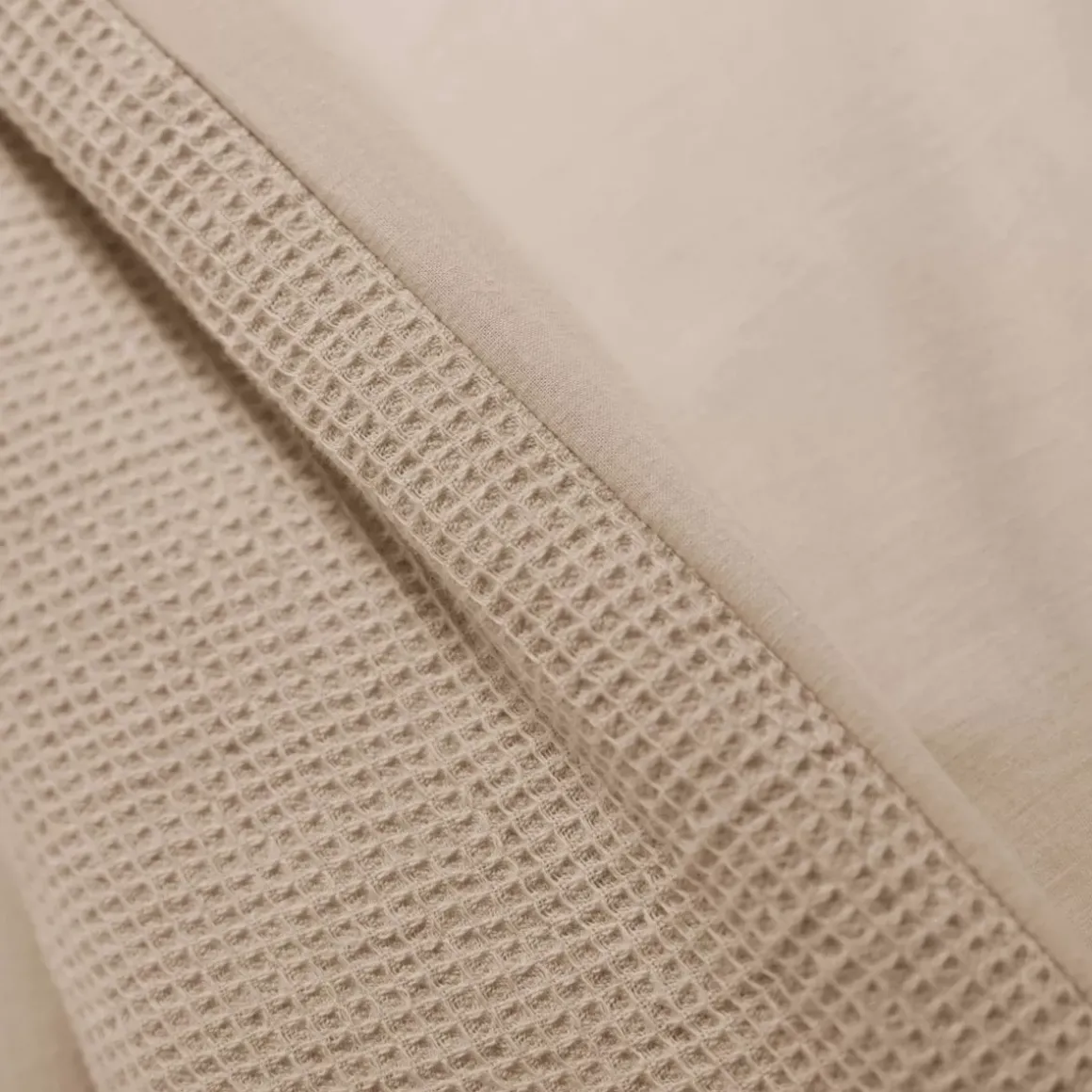 Federa rettangolare in cotone a nido d'ape (50 x 80 cm) Eva Corda