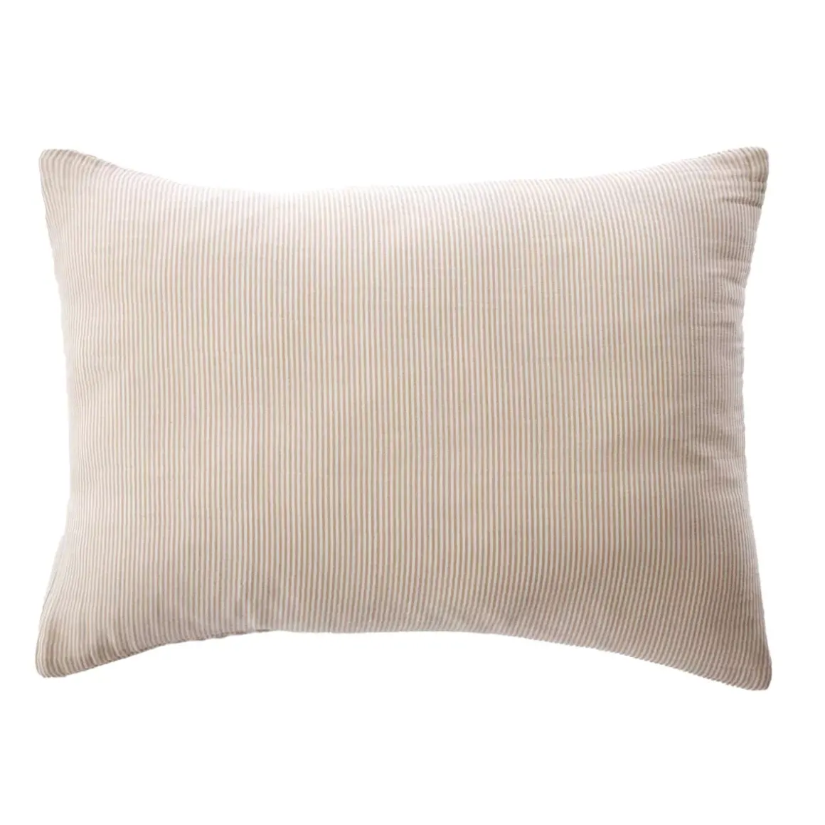 Federa Rettangolare in garza di cotone (50 x 70 cm) Gaïa a righe Corda