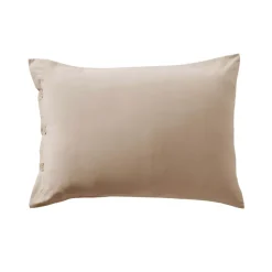 Federa rettangolare in percalle di cotone (50 x 70 cm) Diane Corda