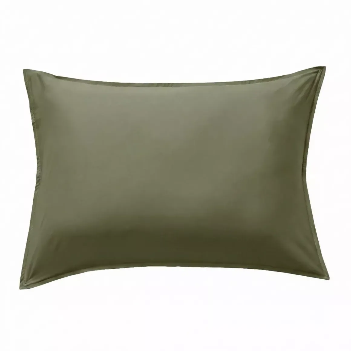 Federa rettangolare in raso di bambù (50 x 70 cm) Sienna Verde rosmarino