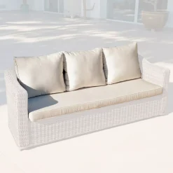 Federe per cuscini di ricambio per Divano 3 posti Calvi Beige