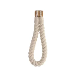 Fermacapelli magnetico in cotone Martin Ecru
