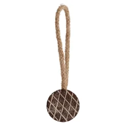 Fermatenda in legno Africa Marrone
