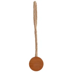 Fermatenda in legno Baobab Marrone