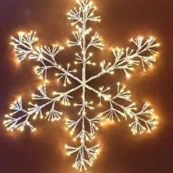 KAEMINGK Oggetti Decorativi E Illuminati|Decorazioni E Oggetti Natalizi-Fiocchi di neve luminosi Flash 336 LED