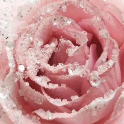 KAEMINGK Addobbi Natalizi-Fiore decorativo con pinza paillete