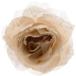 KAEMINGK Addobbi Natalizi-Fiore decorativo con pinza Rosace