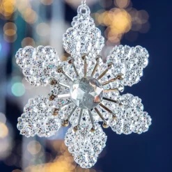 KAEMINGK Addobbi Natalizi-Fiore decorativo da appendere (D9 cm) Cortina