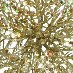 KAEMINGK Addobbi Natalizi-Fiore di Natale paillettes a clips