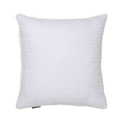 Fodera cuscino quadrata cotone nido d'ape (40 x 40 cm) Maya Bianco