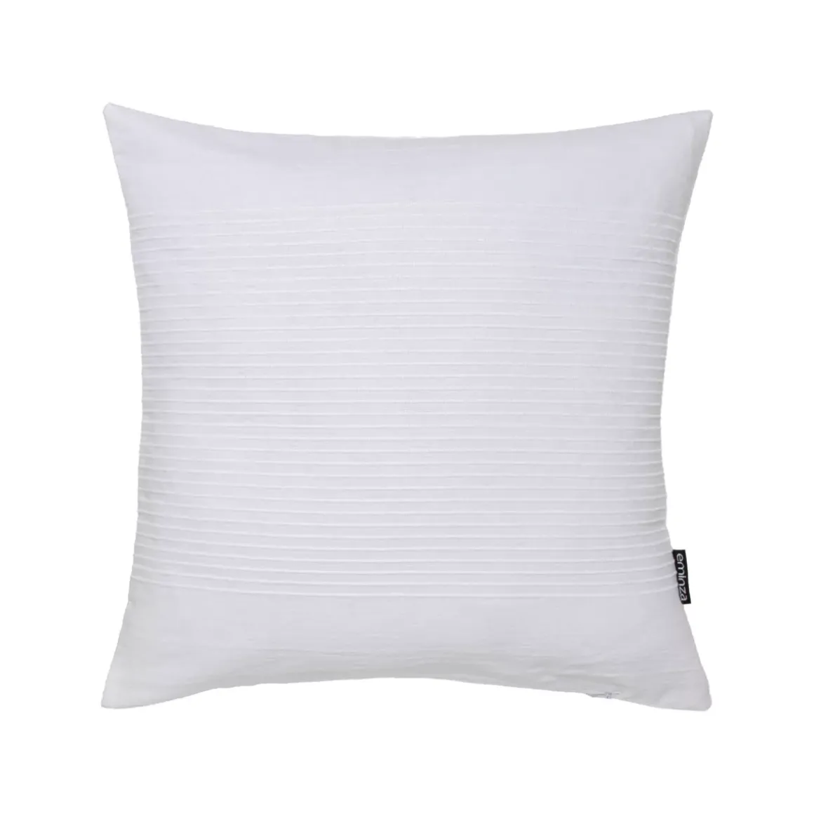 Fodera cuscino quadrato cotone (40 x 40 cm) Léa Bianco