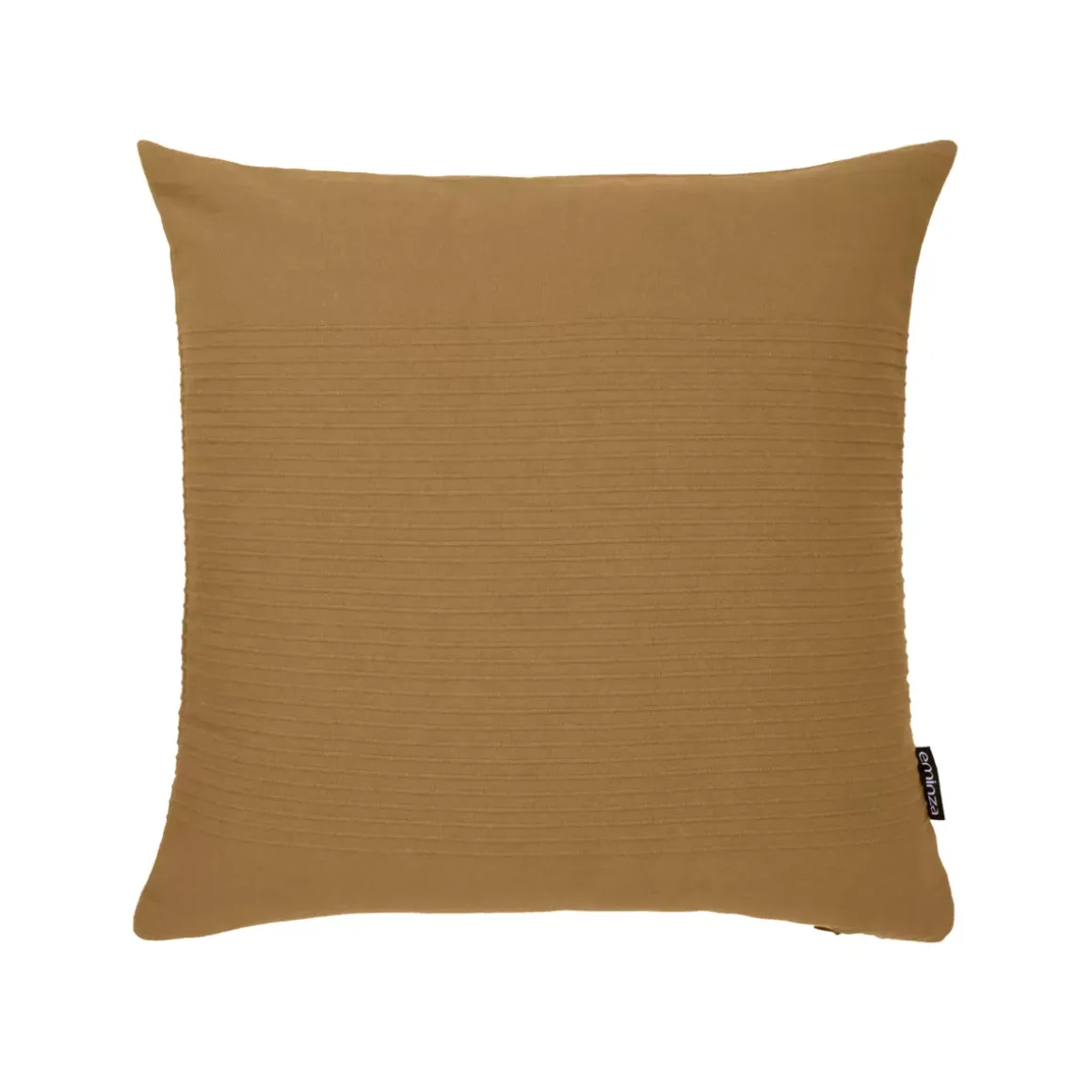 Fodera cuscino quadrato cotone (40 x 40 cm) Léa Camel