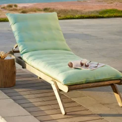 L'effet papillon Cuscini Lettini Da Spiaggia|Cuscini Per Lettini E Accessori-Fodera per cuscino da lettino prendisole (190 x 70 cm) Naia