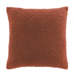 Fodera per cuscino quadrata (40 x 40 cm) Woolen Terracotta