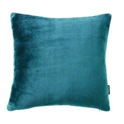 EMINZA Cuscini E Fodere-Fodera per cuscino quadrato in flanella (60 x 60 cm) Didou Blu scuro