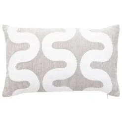 Fodera per cuscino rettangolare (30 x 50 cm) Jeni Beige