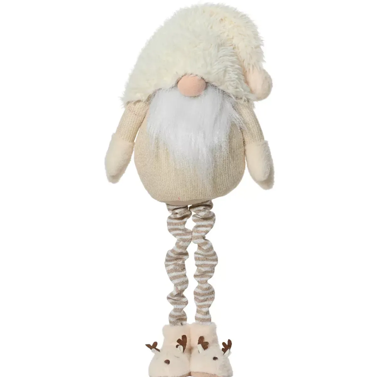 KAEMINGK Babbo Natale Animali E Personaggi|Personaggi E Oggetti Grande Dimensione-Folletto di Natale Gigante (H122 cm) Gaston carino crema
