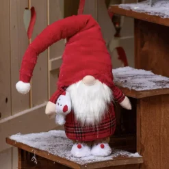 KAEMINGK Babbo Natale Animali E Personaggi-Folletto di Natale (H65 cm) Tilki Dormiente in pigiama