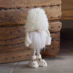 KAEMINGK Babbo Natale Animali E Personaggi-Folletto di Natale in piedi (H60 cm) Gaston carino crema