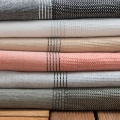 Fouta cotone riciclato (100 x 200 cm) Beach Corallo