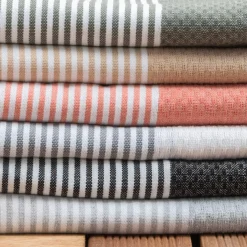 Fouta cotone riciclato (100 x 200 cm) Oceano Nero