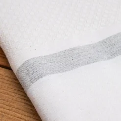 Fouta cotone riciclato (100 x 200 cm) Selma Bianca