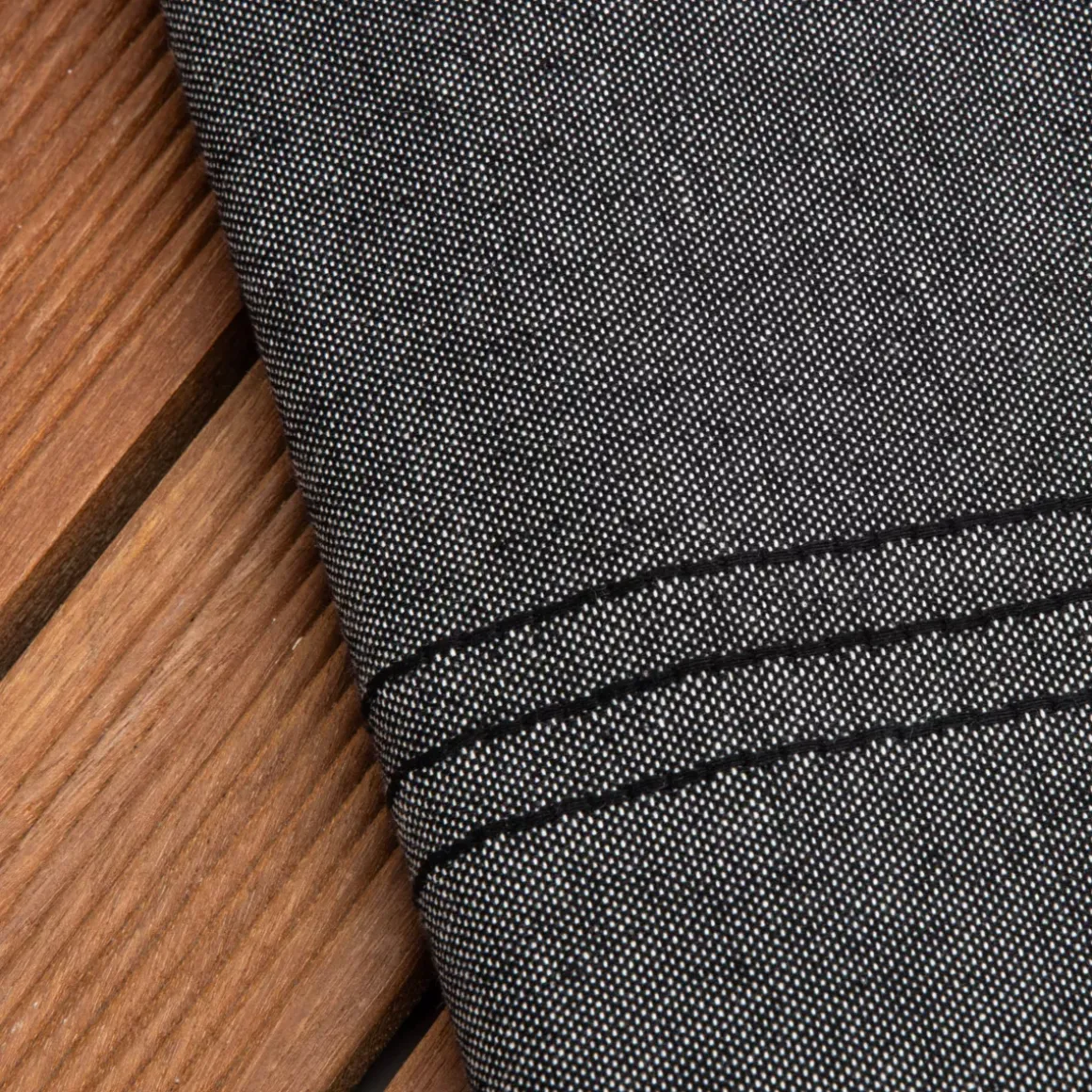 Fouta cotone riciclato (100 x 200 cm) Sunshine Nera
