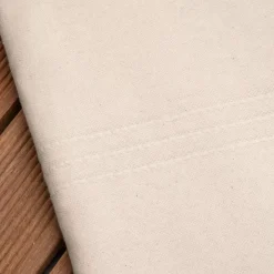 Fouta cotone riciclato (100 x 200 cm) Sunshine Ecru