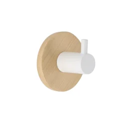 TENDANCE Contenitori Bagno-Gancio adesivo 3M bambù (D5 cm)