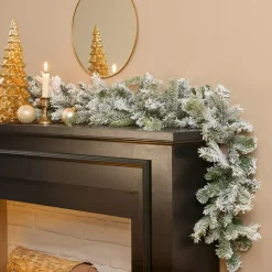 EMINZA Ghirlanda In Abete Artificiale|Alberi Di Natale Grande Dimensione-Ghirlanda abete Givra