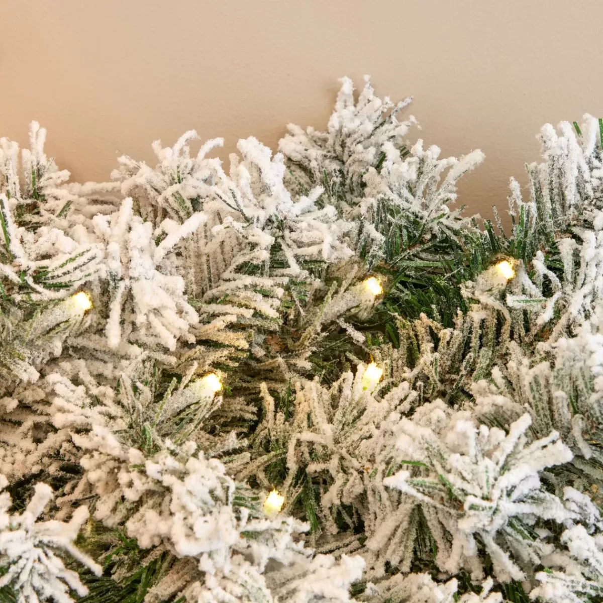 EMINZA Ghirlanda In Abete Artificiale|Alberi Di Natale Grande Dimensione-Ghirlanda abete luminosa Royal Bianco caldo