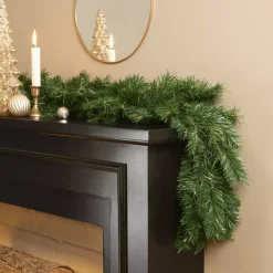 EMINZA Ghirlanda In Abete Artificiale|Alberi Di Natale Grande Dimensione-Ghirlanda abete Royal Ø 25 cm