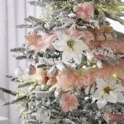 KAEMINGK Ghirlande Per Albero Di Natale-Ghirlanda Boa di piume Deluxe