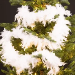 KAEMINGK Ghirlande Per Albero Di Natale-Ghirlanda Boa di piume Louna