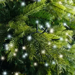 KAEMINGK Ghirlande Di Luci-Ghirlanda di luci da 16 m 750 LED con cavo verde NewLuxe Bicolore Bianco caldo/freddo