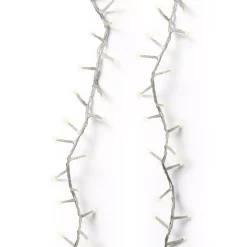 EMINZA Guilande Di Luci Grande Lunghezza|Ghirlande Di Luci-Ghirlanda di luci 45 m 2000 LED cavo trasparente NewLuxe Bianco caldo