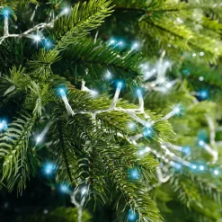 KAEMINGK Ghirlande Di Luci-Ghirlanda di luci 16 m 750 LED cavo trasparente NewLuxe Bicolore Bianco/blu