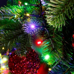 KAEMINGK Ghirlande Di Luci-Ghirlanda di luci 7,50 m 350 LED cavo verde NewLuxe Multicolore