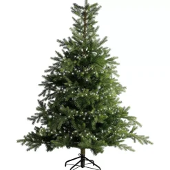 EMINZA Guilande Di Luci Grande Lunghezza|Ghirlande Di Luci-Ghirlanda di luci 34 m 1500 LED cavo verde NewLuxe Bicolore Bianco caldo/freddo