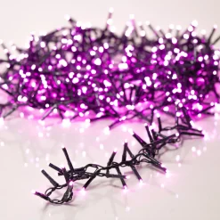 KAEMINGK Ghirlande Di Luci-Ghirlanda di luci 11 m 500 LED cavo verde NewLuxe Rosa